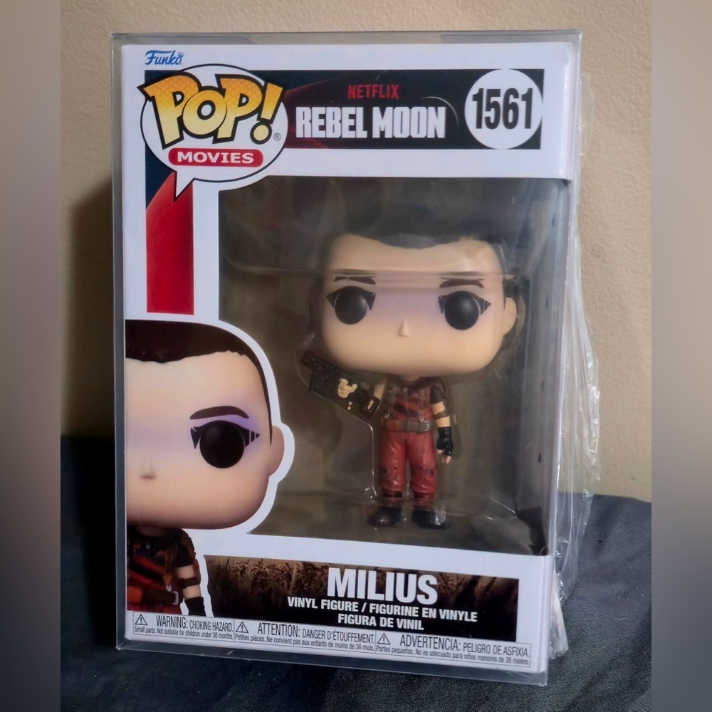 Funko Pop Movies Netflix REBEL MOON MILIUS # 1561 NEW